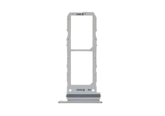 Replacement for Samsung Galaxy Note 10 Dual SIM Card Tray - Silver