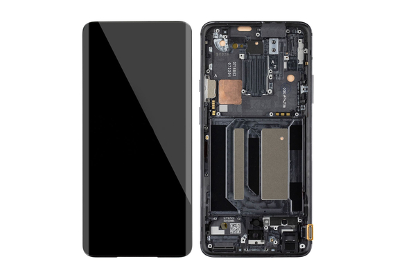 Replacement for OnePlus 7 Pro LCD Screen Digitizer Assembly with Frame - Black