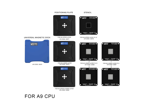 MaAnt Magnetic Reballing Platform for A9 CPU