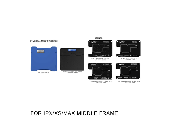 MaAnt Magnetic Reballing Platform for iPhone X/XS/XSMAX Mid Frame