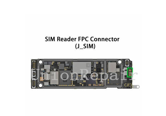 Replacement for iPhone 11 Sim Card Reader Connector Port Onboard