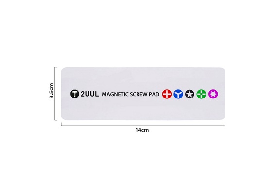 2UUL Magnetic Screw Pad 140*35*2mm