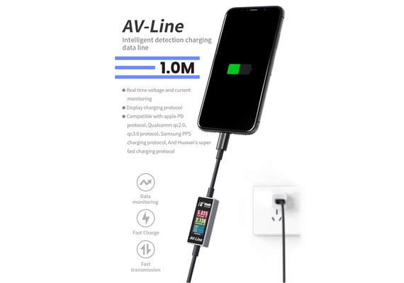 AV-Line Intelligent Detection Charging Cable