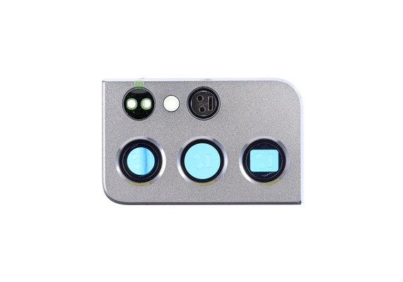 Replacement for Samsung Galaxy S21 Ultra Rear Camera Holder with Lens - Silver