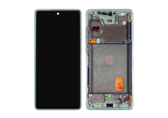 Replacement for Samsung Galaxy S20 FE 5G OLED Screen Assembly with Frame - Cloud Mint