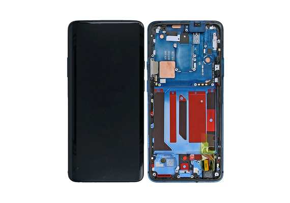 Replacement for OnePlus 7T Pro LCD Screen Digitizer Assembly with Frame - Haze Blue