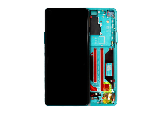 Replacement for OnePlus 8 Pro LCD Screen Digitizer Assembly with Frame - Glacial Green