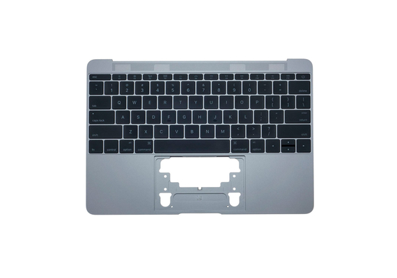 Space Gray Upper Case with Keyboard for MacBook Retina 12" A1534 (Early 2016 - Mid 2017)