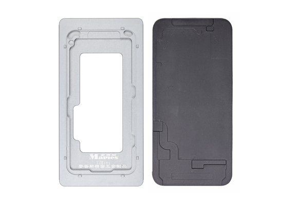 Aluminium Alloy LCD Screen Laminating Positioning Mould for iPhone 12 Mini