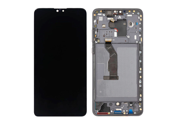 Replacement for Huawei Mate 30 LCD Screen Digitizer Assembly with Frame - Black