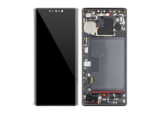 Replacement for Huawei Mate 30 Pro LCD Screen Digitizer Assembly with Frame - Black