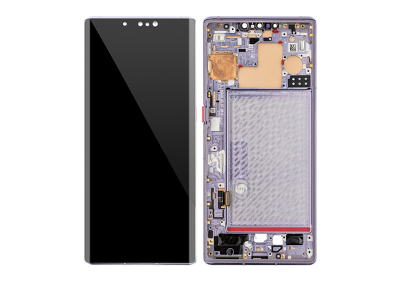 Replacement for Huawei Mate 30 Pro LCD Screen Digitizer Assembly with Frame - Silver