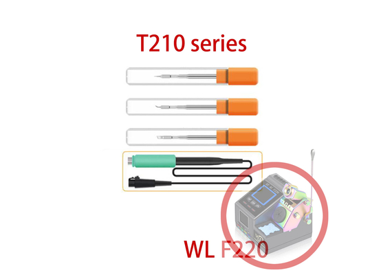 WL F220 T210 Solder Handle Solder Tips