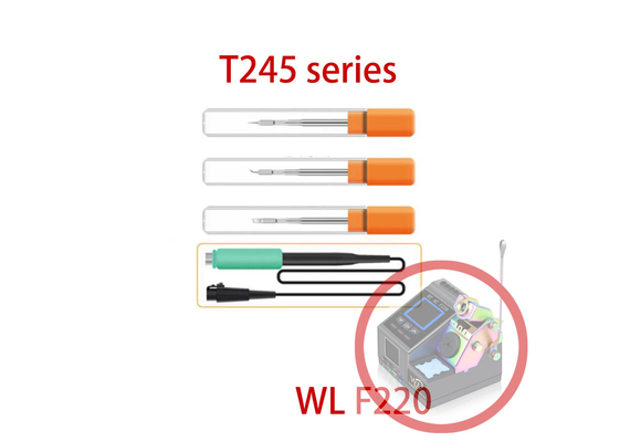 WL F220 T245 Solder Handle Solder Tips