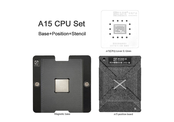 Amaoe CPU BGA Reballing Stencil Platform for iPhone 6-13PM