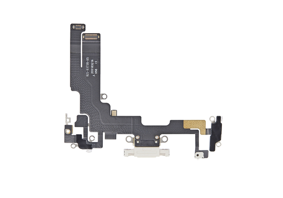 Replacement for iPhone 14 USB Charging Flex Cable - Starlight, Option: Original New
