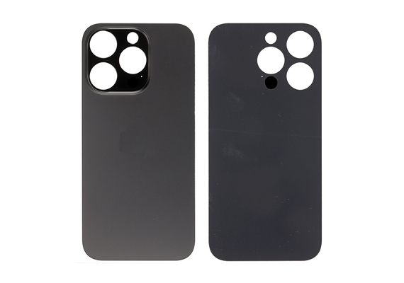 Replacement for iPhone 14 Pro Back Cover Glass - Space Black, Condition: Original New