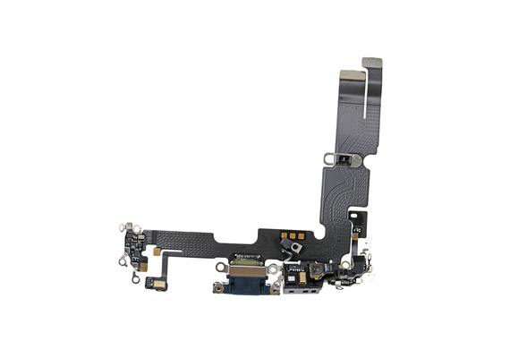 Replacement for iPhone 14 Plus USB Charging Flex Cable - Midnight, Option: Original New