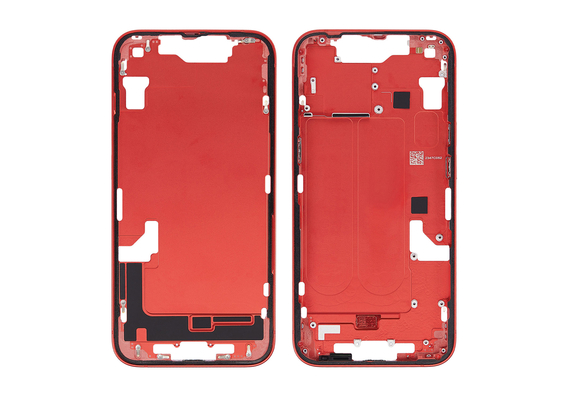 Replacement for iPhone 14 Mid Housing Assembly - Red