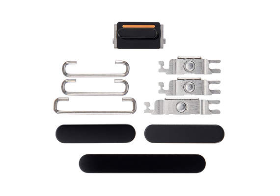 Replacement for iPhone 14 Pro/14 Pro Max Side Button Set - Space Black