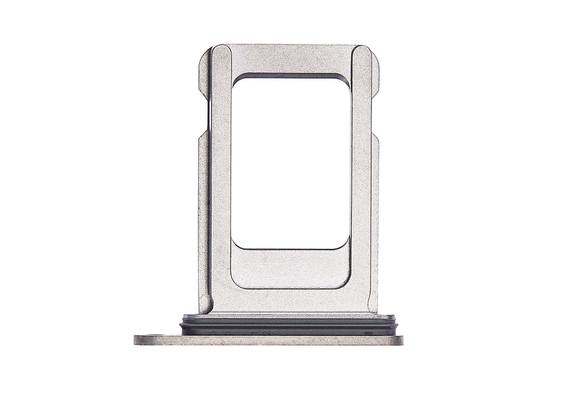 Replacement for iPhone 14 Pro/14 Pro Max Single SIM Card Tray - Silver