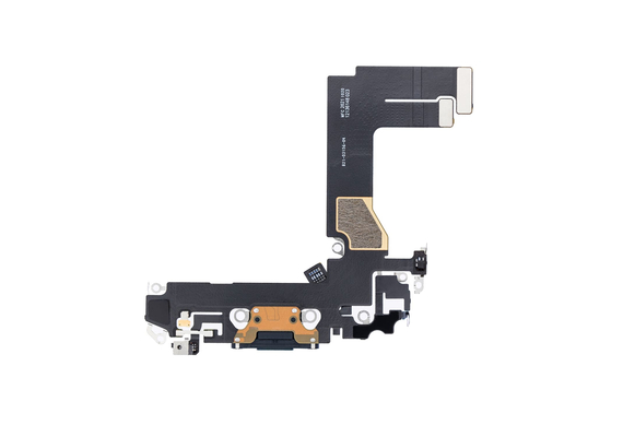 Replacement for iPhone 13 Mini USB Charging Flex Cable - Midnight, Option: Original New