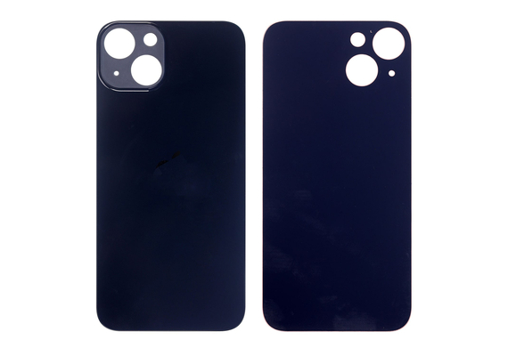 Replacement for iPhone 13 Mini Back Cover Glass - Midnight, Quality Grade: After Market