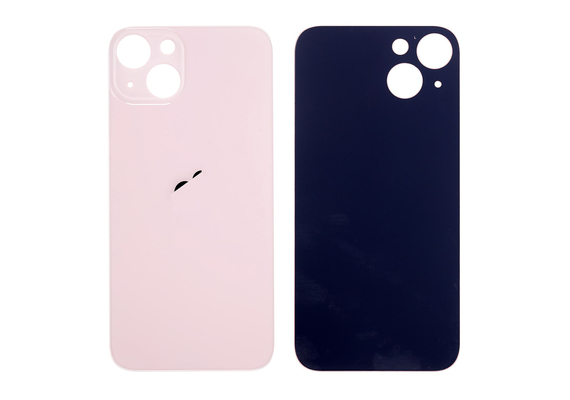 Replacement for iPhone 13 Mini Back Cover Glass - Pink, Quality Grade: Original New 