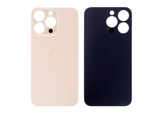 Replacement for iPhone 13 Pro Back Cover Glass - Gold, Condition: After Market