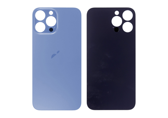 Replacement for iPhone 13 Pro Max Back Cover Glass - Sierra Blue, Condition: After Market