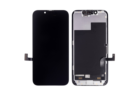 Replacement for iPhone 13 Mini OLED Screen Digitizer Assembly - Black, Quality Grade: After Market RJ