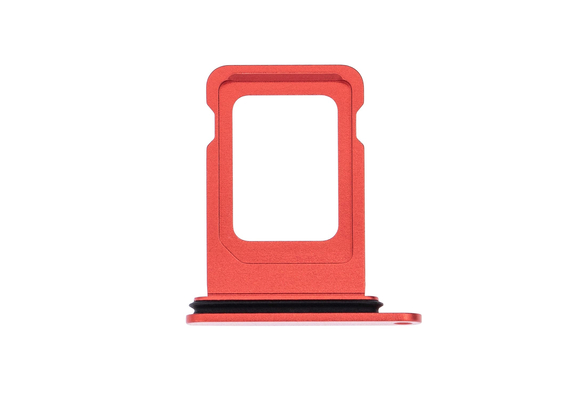 Replacement For iPhone 13/13 Mini Single SIM Card Tray - Red