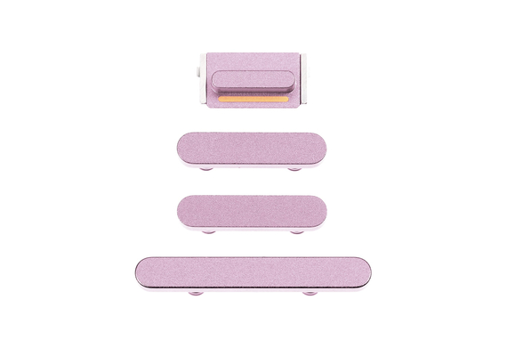 Replacement for iPhone 13/13 Mini Side Bottom Set - Pink