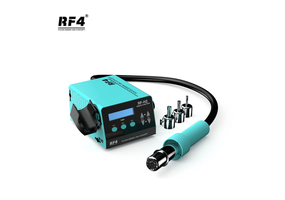 RF4 RF-H2 Anti-Static ESD Lead-Free Hot Air Gun Desoldering Station, Voltage and Plug Types: 220V w/ UK Extra Adapter