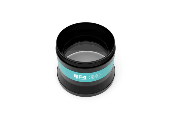 RF4 0.48X 0.5X 0.7X Stereo Microscope Auxiliary Objective Lens Barlow Lens, Option: 0.48X WD168