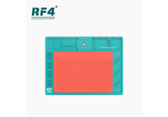 RF4 RF-PO4 Aluminum Alloy Microscope Base With Heat Resistant Silicone Pad