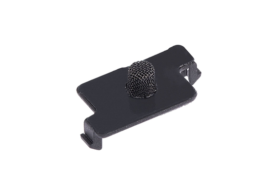 Replacement For iPhone 14 14 Plus Flash Light Power Flex Bracket With Mic Mesh-Black