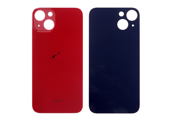 Replacement for iPhone 13 Back Cover Glass - Red, Condition: Original New 