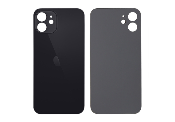 Replacement for iPhone 12 Mini Back Cover - Black, Condition: Original New