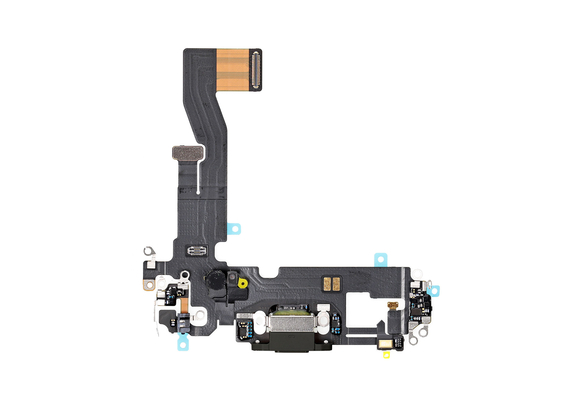 Replacement for iPhone 12/12 Pro USB Charging Flex Cable - Black
