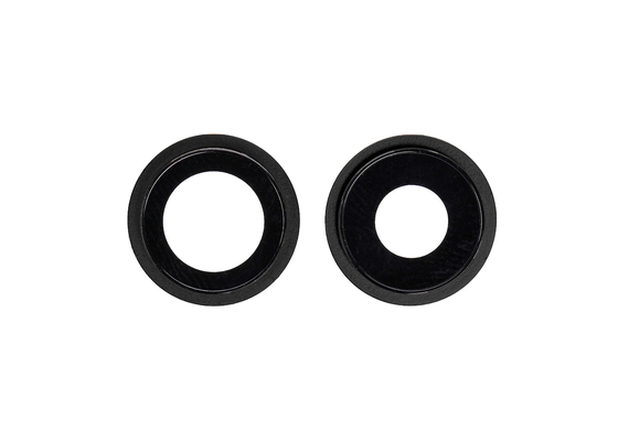 Replacement for iPhone 12/12 Mini Rear Camera Holder with Lens - Black