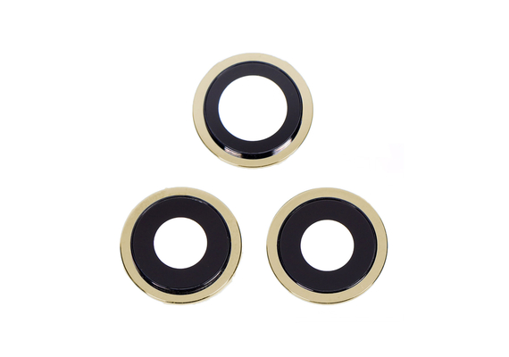Replacement for iPhone 12 Pro Rear Camera Holder with Lens - Gold