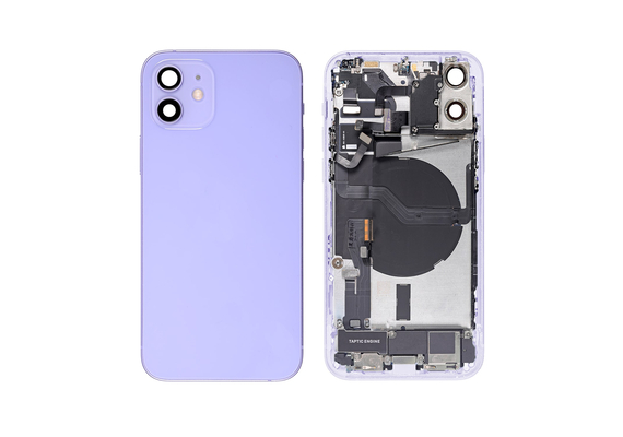 Replacement for iPhone 12 Mini Back Cover Full Assembly - Purple