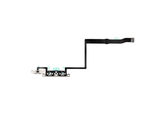 Replacement for iPhone 11 Pro Volume Button Flex Cable with Metal Bracket Assembly