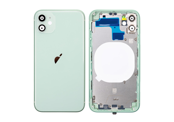 Original Replacement for iPhone 11 Rear Housing with Frame (green)