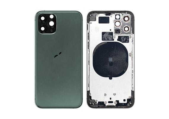 Replacement for iPhone 11 Pro Rear Housing with Frame - Midnight Green