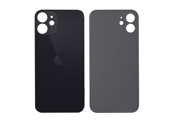 Replacement for iPhone 12 Back Cover - Black
