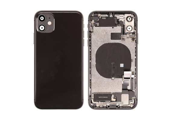 Replacement for iPhone 11 Back Cover Full Assembly - Black