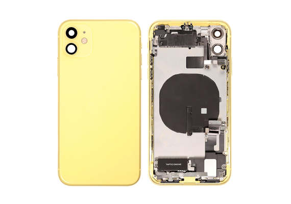 Replacement for iPhone 11 Back Cover Full Assembly - Yellow