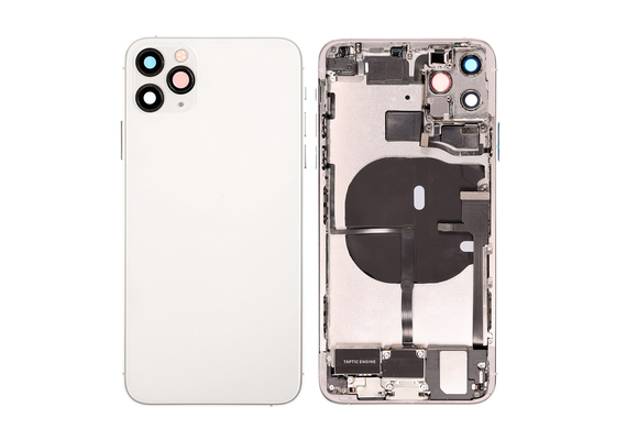 Replacement for iPhone 11 Pro Max Back Cover Full Assembly - Silver